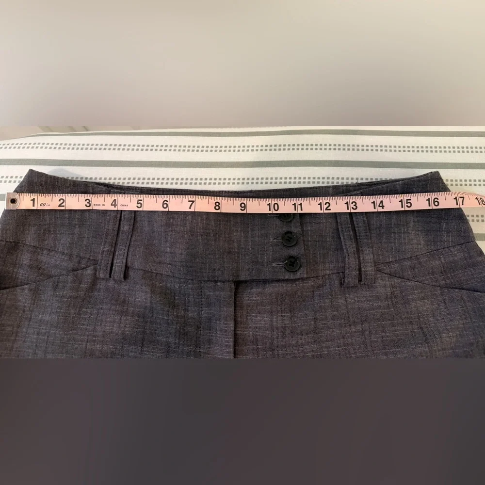 Tracy Evans Limited - Charcoal Gray Boot-Cut Dress Pants - Picture 8 of 15